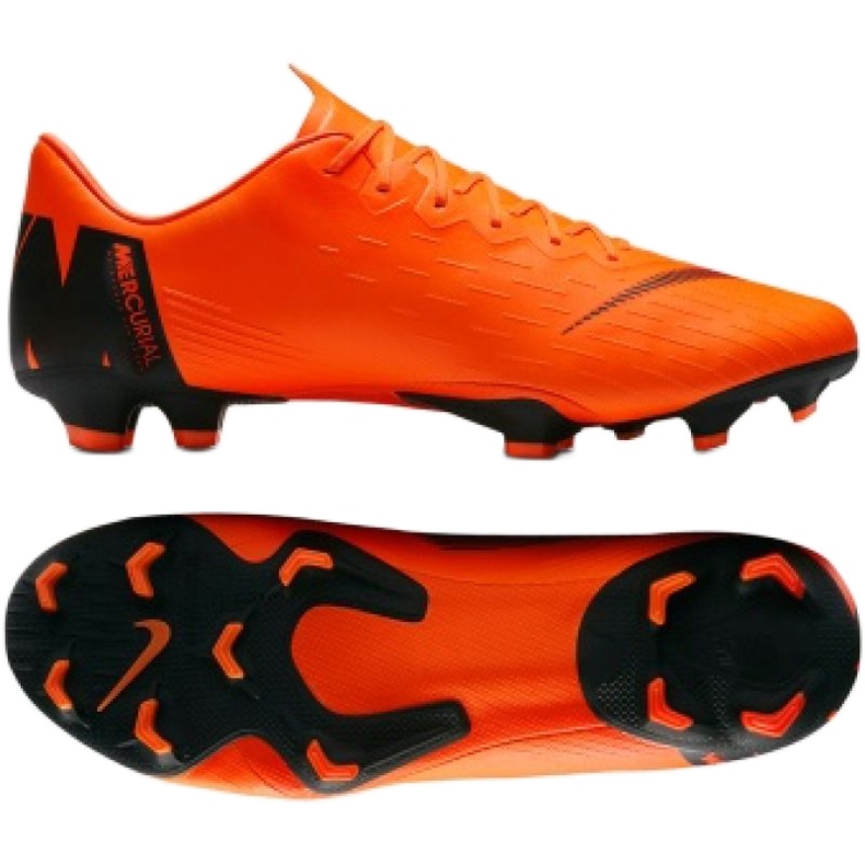 Nike Mercurial Vapor 12 football shoe orange