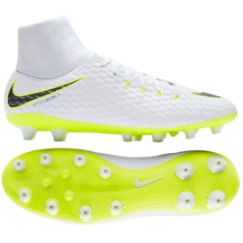 Nike Hypervenom Phantom 3 Academy DF AG M AH7266-107 football shoe white