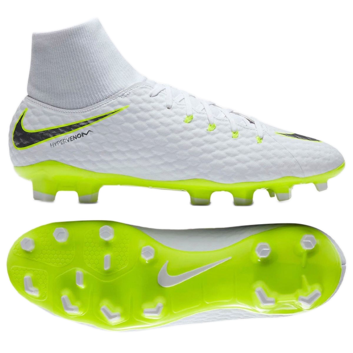 Nike Hypervenom Phantom 3 Academy Df Fg M AH7268 107 football shoes multicolored white