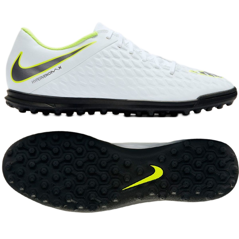Nike Hypervenom Phantomx 3 Club Tf M AJ3811-107 football shoes white white