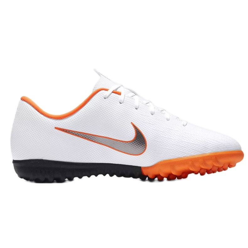 Nike Mercurial VaporX 12 Academy Gs Tf Jr AH7342-107 football shoes white white