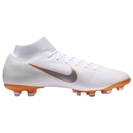 Nike Mercurial Superfly 6 Academy Mg M AH7362-107 football shoes white white Nike Mercurial Superfly 6 Academy Mg M AH7362-107 football shoes white white