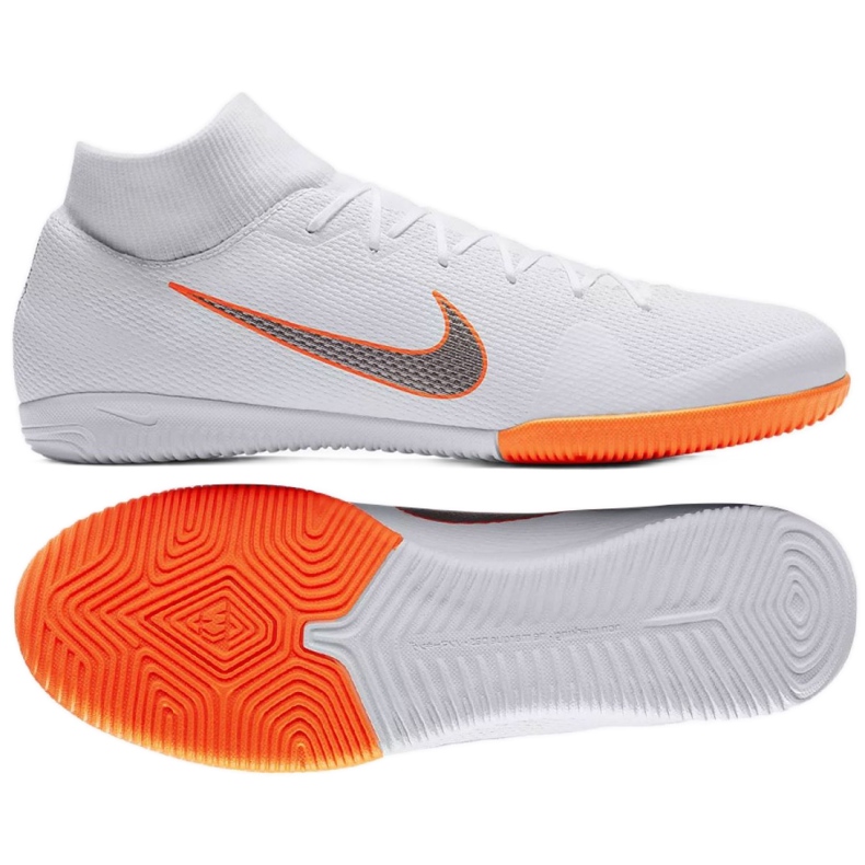 Indoor shoes Nike Merurial Superflyx 6 Academy Ic M AH7369-107 white white