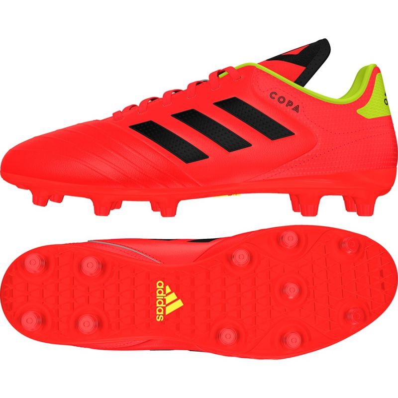 Football shoes adidas Copa 18.3 Fg M DB2461 red red - KeeShoes