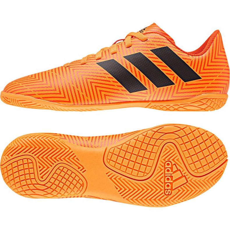 Adidas Nemeziz Tango 18.4 IN Jr DB2382 football boots orange