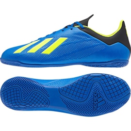 Adidas X Tango 18.4 In M football boots navy blue