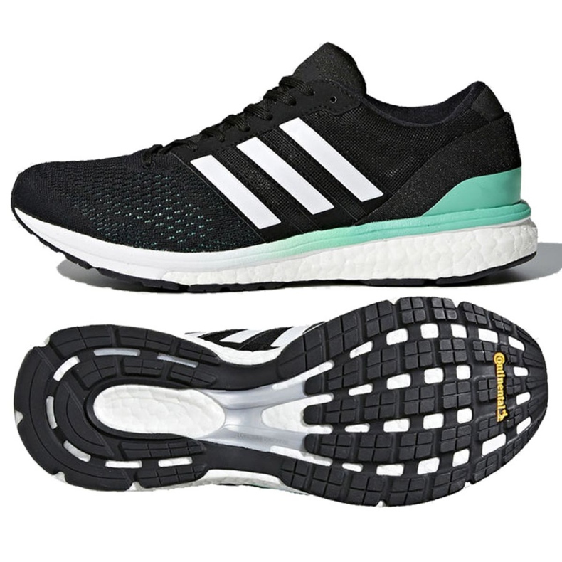 Running shoes adidas Boston 6 W BB6421 black green