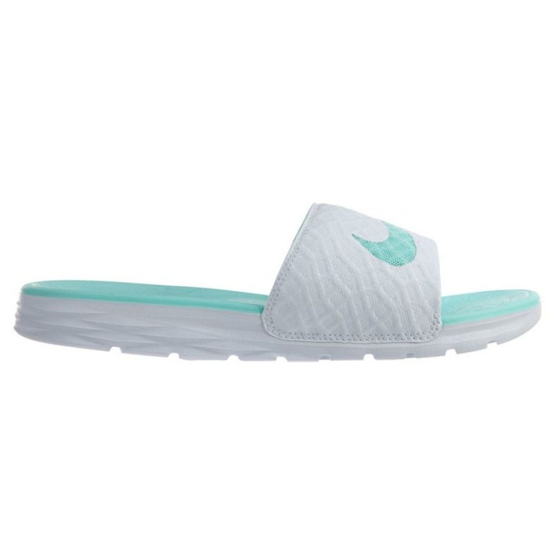 Nike Benassi Solarsoft Slide 705475-130 white green Nike Benassi Solarsoft Slide 705475-130 white green