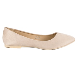 Seastar Suede ballerinas beige