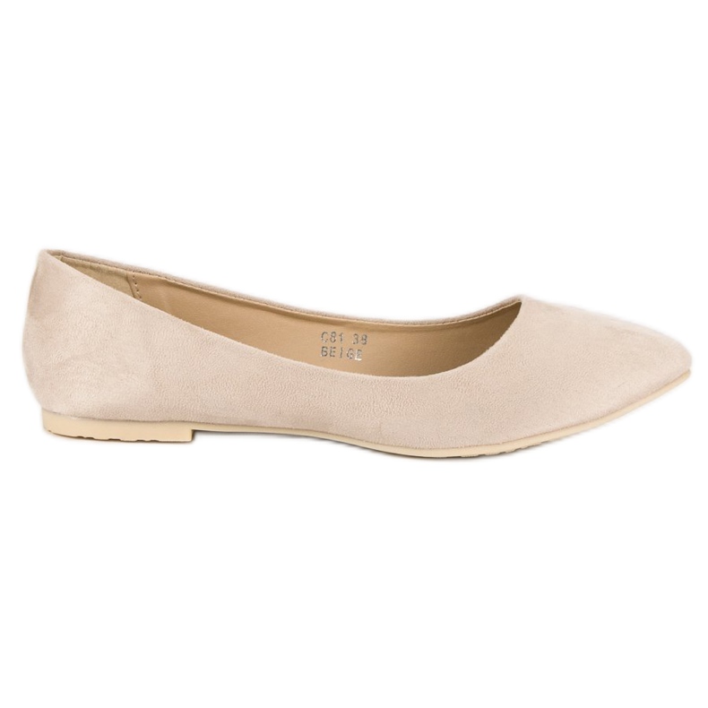 Seastar Suede ballerinas beige