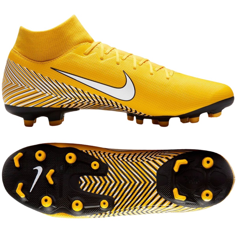 Nike Mercurial Neymar Superfly 6 Academy Mg M AO9466-710 football shoes multicolored yellow