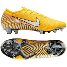 Nike Merurial Vapor 12 Elite Neymar Fg M AO3126-710 soccer shoes yellow yellow Nike Merurial Vapor 12 Elite Neymar Fg M AO3126-710 soccer shoes yellow yellow