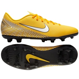 Nike Mercurial Vapor 12 Club Neymar Mg M AO3129-710 soccer shoes multicolored yellow Nike Mercurial Vapor 12 Club Neymar Mg M AO3129-710 soccer shoes multicolored yellow