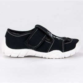 Raweks Home velcro shoes black