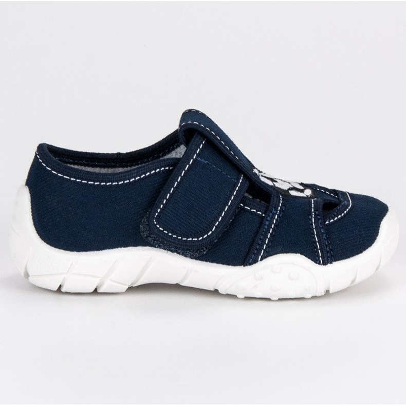 Raweks Home velcro shoes blue