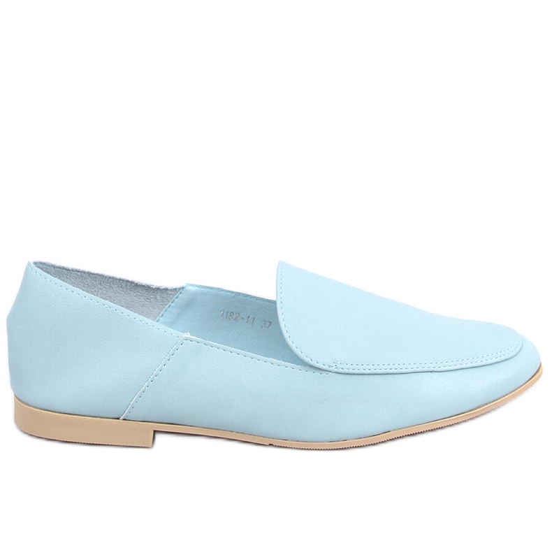 Soft loafers like calfskin 1182 Blue