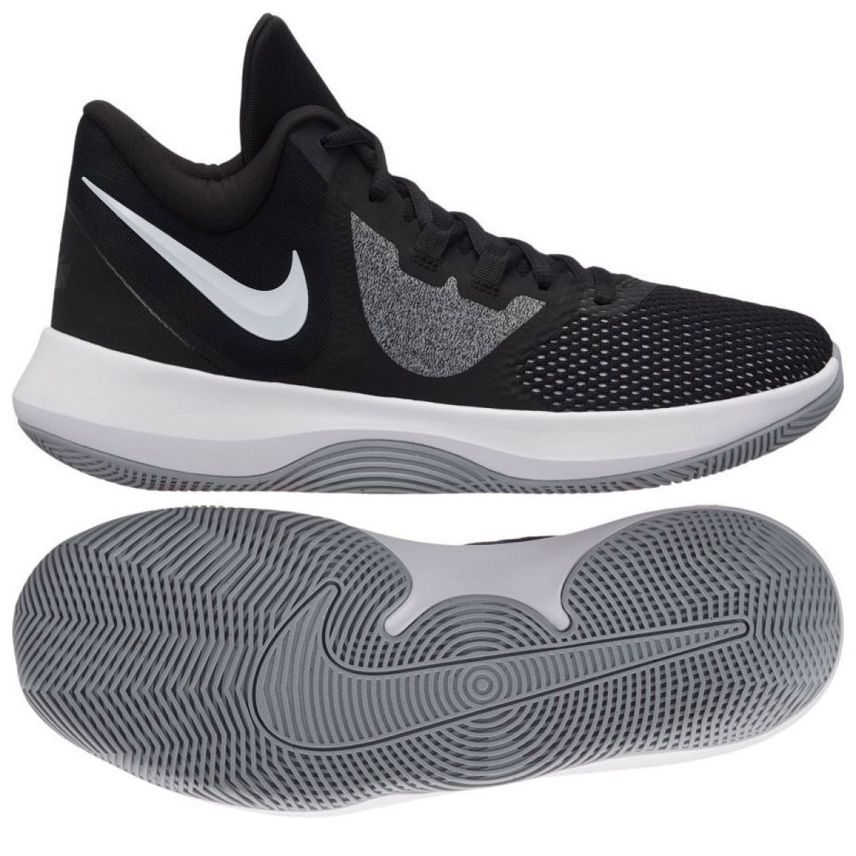 Nike Air Precision II basketball shoes black