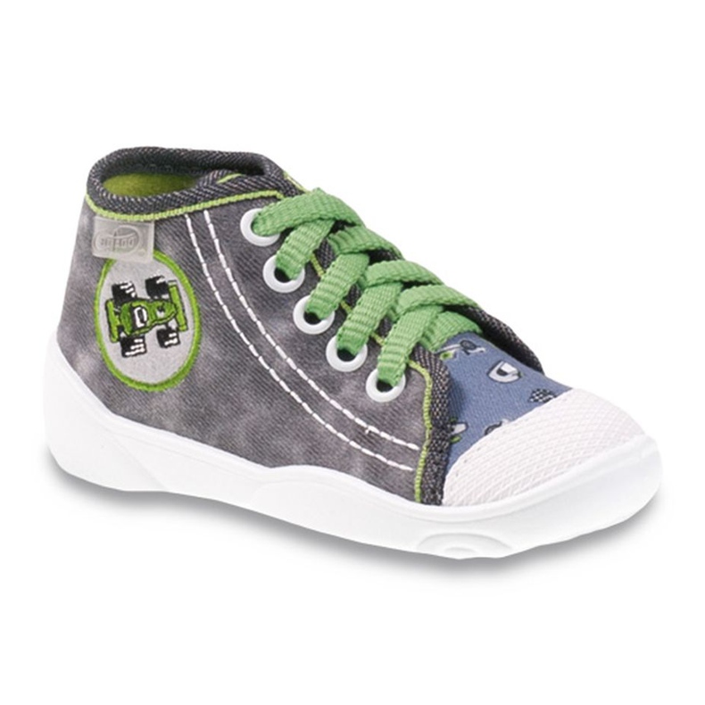 Befado gray children's shoes 218P052 grey green