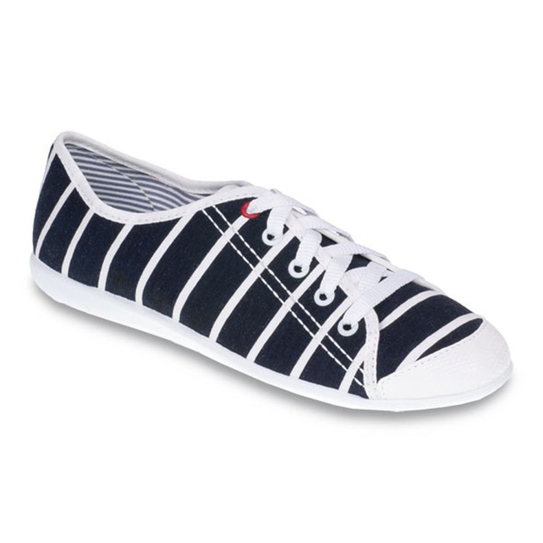 Befado youth shoes 248Q018 white navy blue