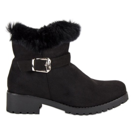 Seastar Warm suede boots black