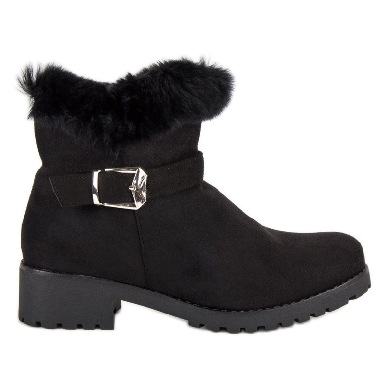 Seastar Warm suede boots black