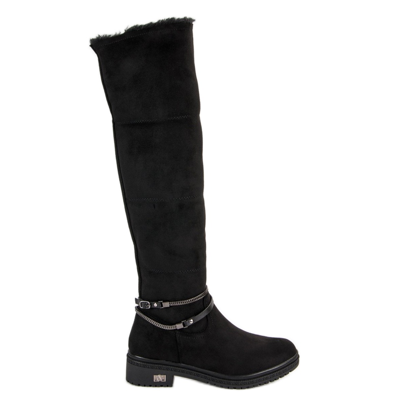 Seastar Women's suede boots black