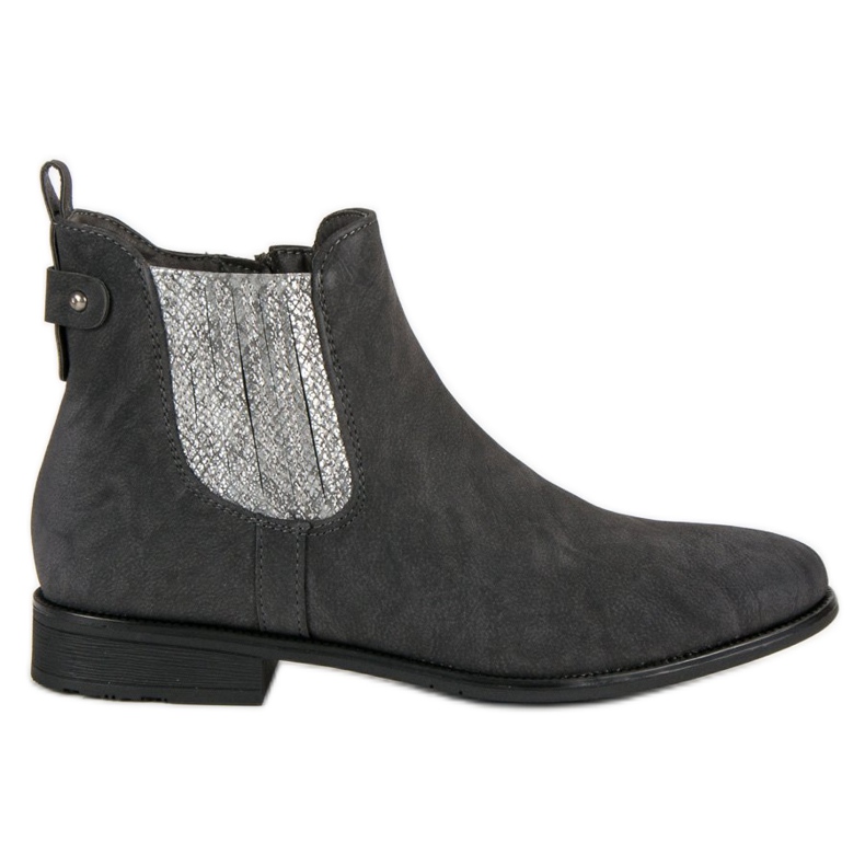 Vinceza Elegant Booties Jodhpur boots grey
