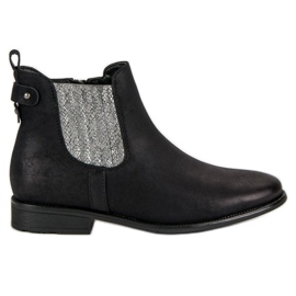 Vinceza Elegant Jodhpur boots black