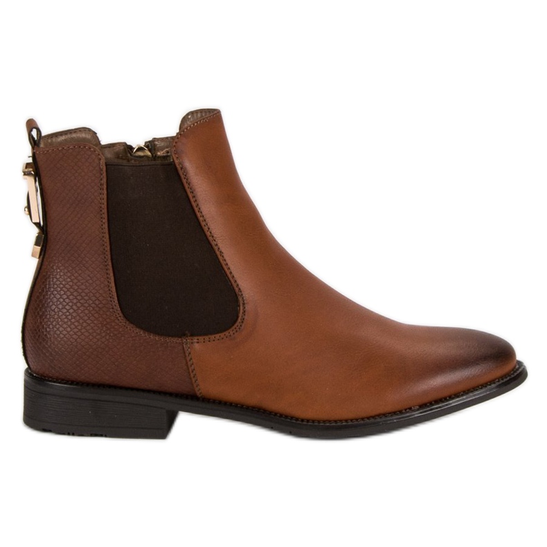 Filippo Brown Chelsea boots
