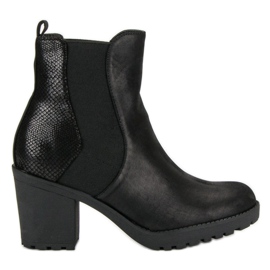 Filippo Jodhpur boots with high heels black