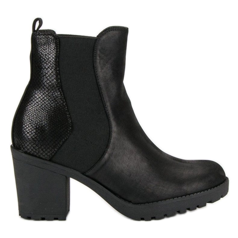 Filippo Jodhpur boots with high heels black