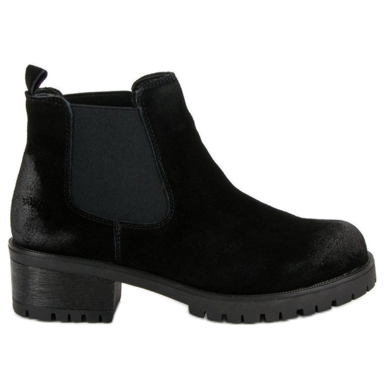 Filippo Black leather ankle boots Filippo Black leather ankle boots