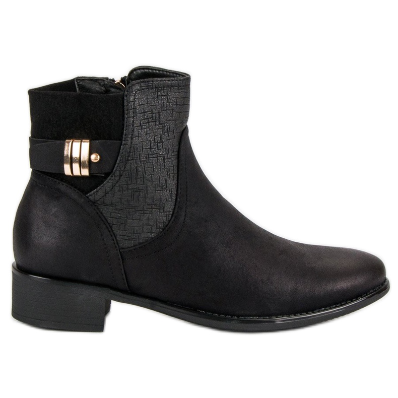 Vinceza Women's autumn boots black