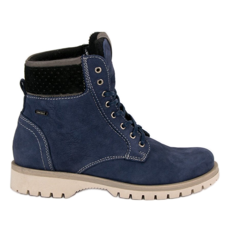 Vinceza Navy blue trappers Vinceza Navy blue trappers