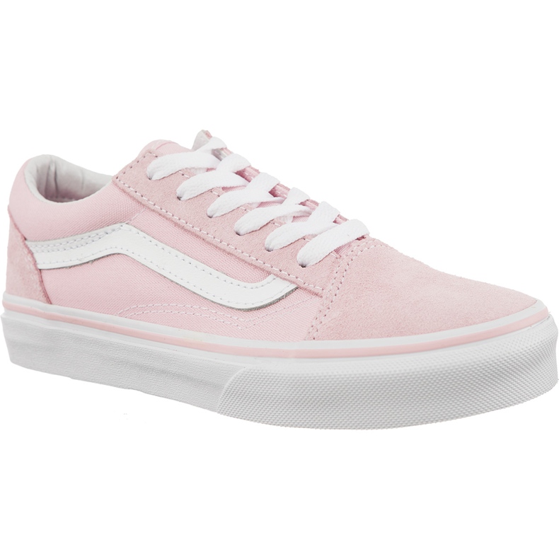 Vans Old Skool Suede Canvas Q7K Chalk Pink True White