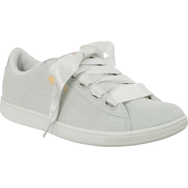 Puma Vikky Ribbon Satin Blue Flower Blue Flower
