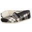 Toms Plaid womens Classic Alpargata 926 black grey Toms Plaid womens Classic Alpargata 926 black grey