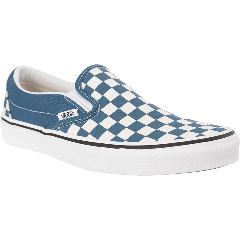 Vans Classic Slip On U78 Checkerboard Corsair True White blue