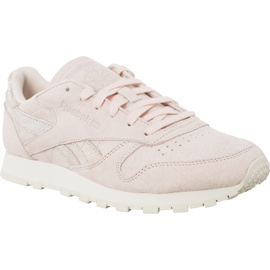 Reebok Cl Lthr Shimmer BS9865 purple pink