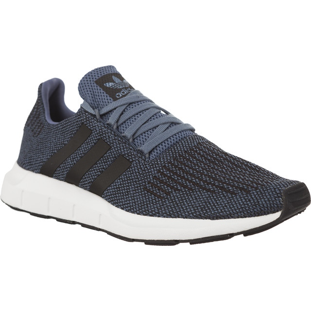 Adidas Swift Run 120 Raw Steel Core Black Footwear White navy blue