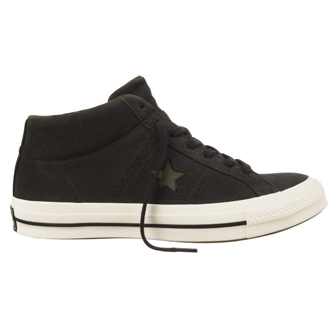 Converse 159747 One Star Utility Camo Mid Black Egret Herbal