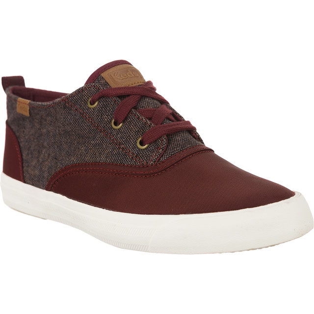 Keds Triumph Mid Nylon &amp; Tweed 707 red