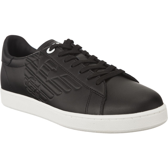 Ea7 Emporio Armani Unisex Leather Sneaker 248028CC299 00020 black Ea7 Emporio Armani Unisex Leather Sneaker 248028CC299 00020 black
