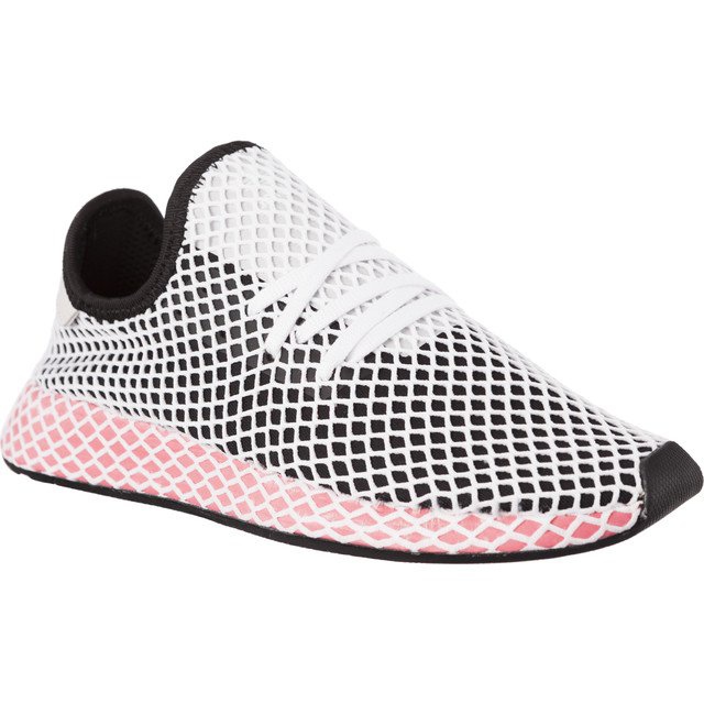 Adidas Deerupt Runner W white black multicolored pink