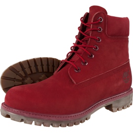 Timberland 6 In Prem 149 red Timberland 6 In Prem 149 red