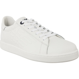 Ea7 Emporio Armani Leather Sneaker 248028CC299 00010 white