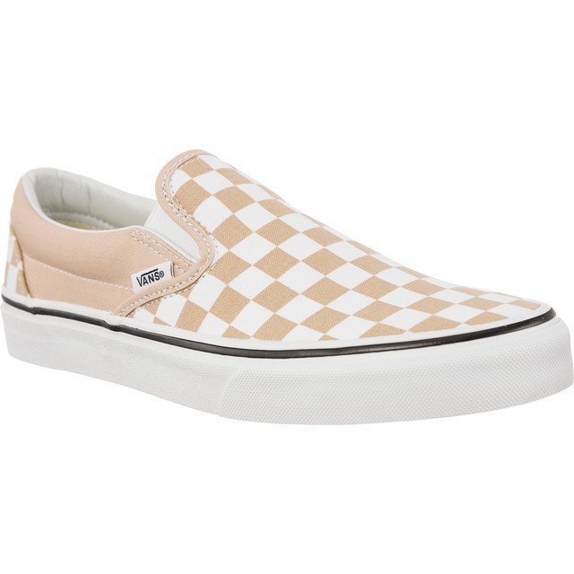 Vans Classic Slip On Checkerboard Qco Frappe True White brown
