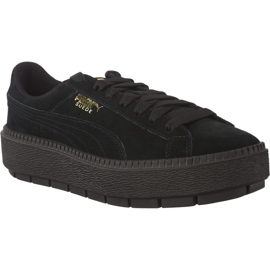Puma Suede Platform Trace black