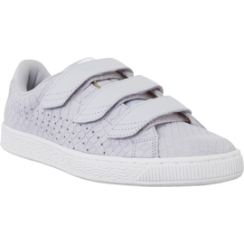 Puma Basket Strap Exotic Skin W 704 violet