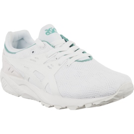 Asics Gel Kayano Trainer Evo H7Q6N 0101 white green